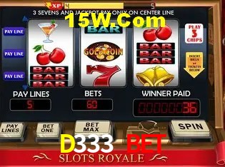 Jogos de Slot D333 Bet